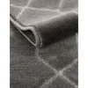 glamour enrejado gris y plata