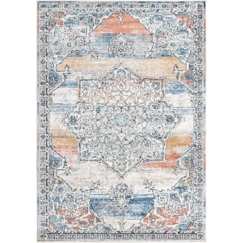 Tapete Heroina Medallón Floral en Multicolor
