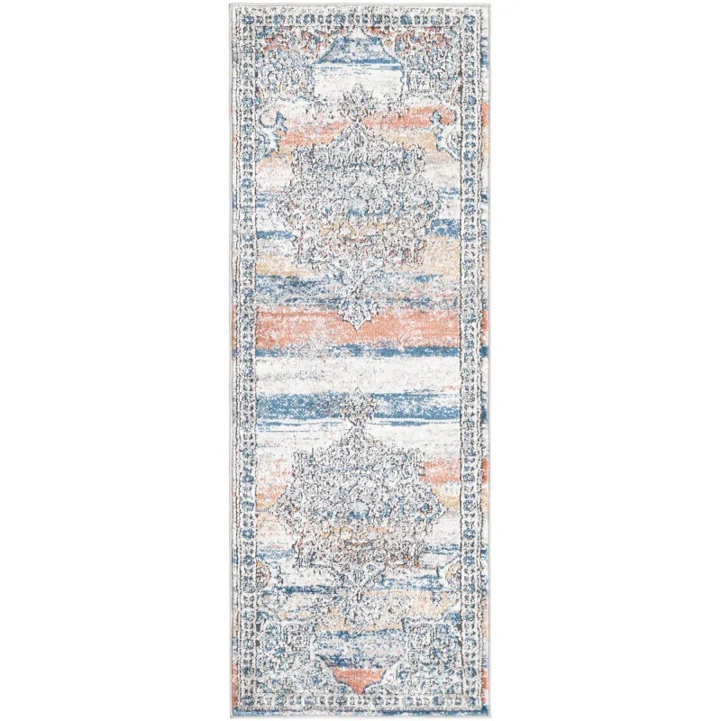 heroina medallon floral en multicolor