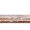heroina medallon floral en rosa salmon