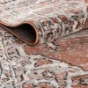 heroina medallon floral en rosa salmon