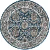 heroina ornamentos en azul
