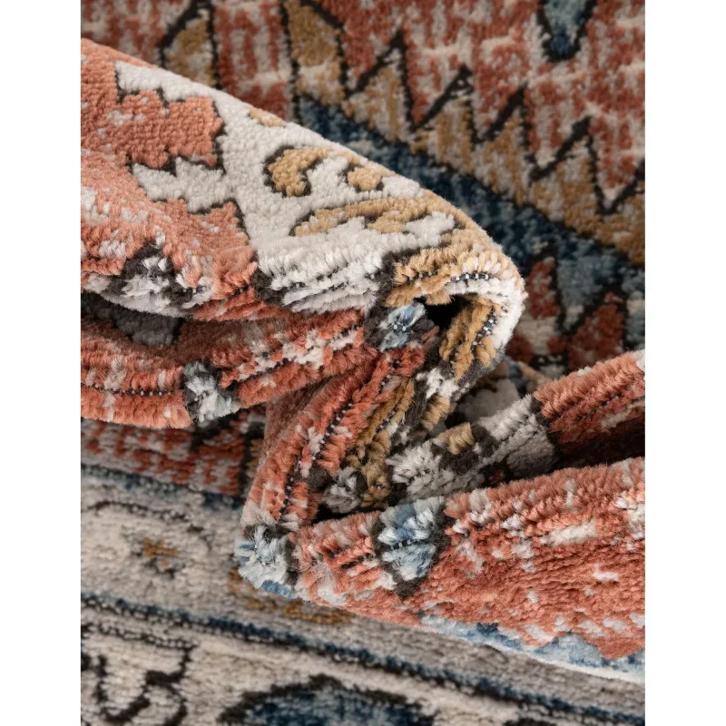heroina ornamentos en rosa salmon