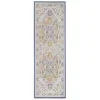 houston medallon floral en azul cielo