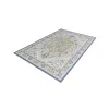houston medallon floral en azul cielo