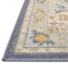 houston medallon floral en azul cielo