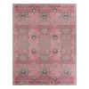 Tapete Instante Medallones Tribales Vintage en Rosa y Taupe