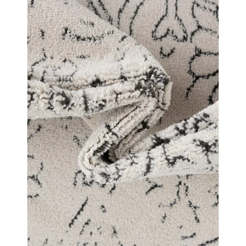 isabel medallon vintage en blanco