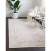 isabel medallon vintage en blanco