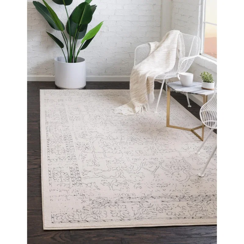 isabel medallon vintage en blanco