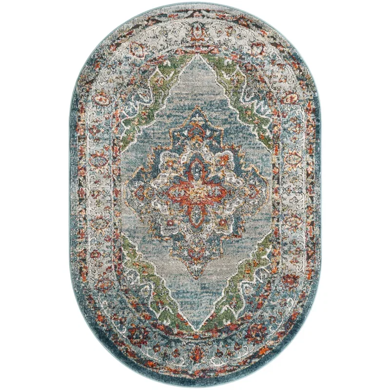 isabel persa ornamental en azul