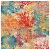 Tapete James Abstracto en Marfil con Multicolor