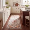 Tapete James Bohemio en Beige con Naranja