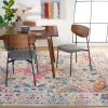 Tapete James Bohemio en Gris con Rosa
