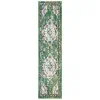 Tapete James Bohemio en Verde con Azul