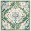 Tapete James Bohemio en Verde con Azul