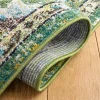 Tapete James Bohemio en Verde con Azul