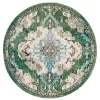 Tapete James Bohemio en Verde con Azul