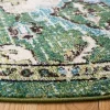 Tapete James Bohemio en Verde con Azul