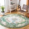 Tapete James Bohemio en Verde con Azul