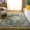 Tapete James Bohemio en Verde con Azul