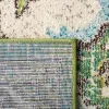 Tapete James Bohemio en Verde con Azul