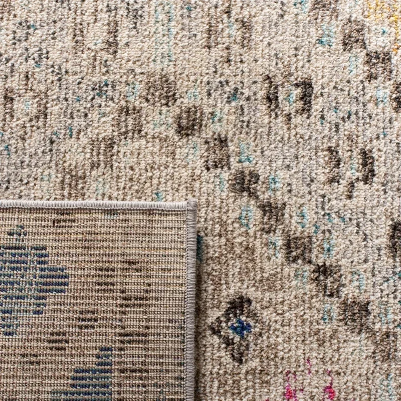 Tapete James de Diamantes en Gris con Amarillo