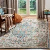 Tapete James de Flores Dispersas en Gris con Azul