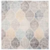 Tapete James Floral en Marfil con Azul