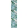 Tapete James Moderno en Azul con Verde