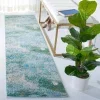 Tapete James Moderno en Azul con Verde