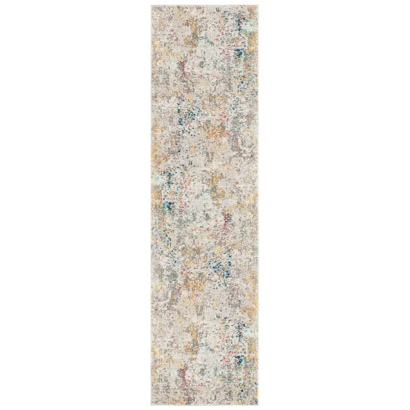Tapete James Moderno en Gris con Amarillo