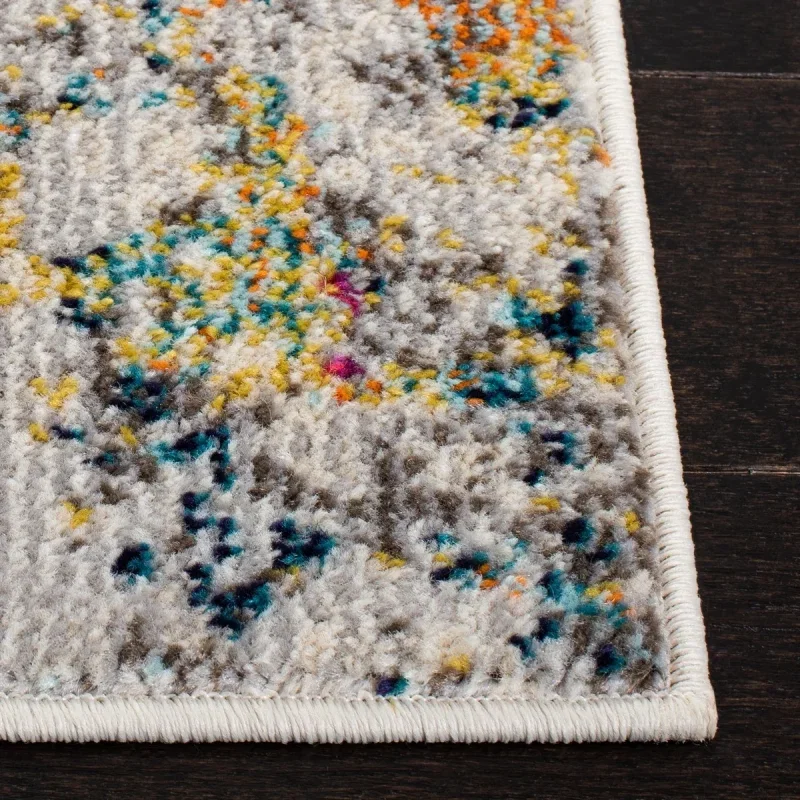 Tapete James Moderno en Gris con Amarillo