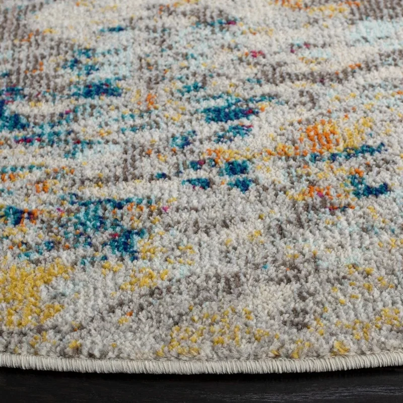 Tapete James Moderno en Gris con Amarillo