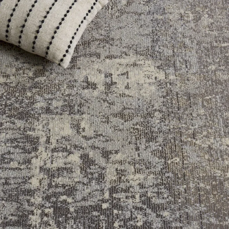 Tapete James Moderno en Gris con Beige