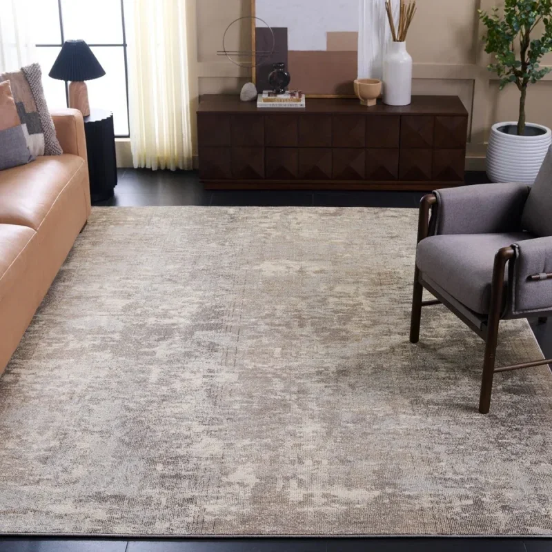 Tapete James Moderno en Gris con Beige