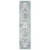 Tapete James Vintage en Gris con Azul