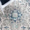 Tapete James Vintage en Gris con Azul