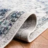 Tapete James Vintage en Gris con Azul