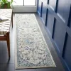 Tapete James Vintage en Gris con Azul