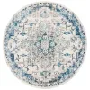 Tapete James Vintage en Gris con Azul