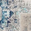 Tapete James Vintage en Gris con Azul