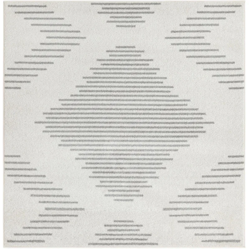 kaya abstracto en marfil y gris