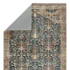 Tapete Kiara Medallón Floral Vintage en Azul