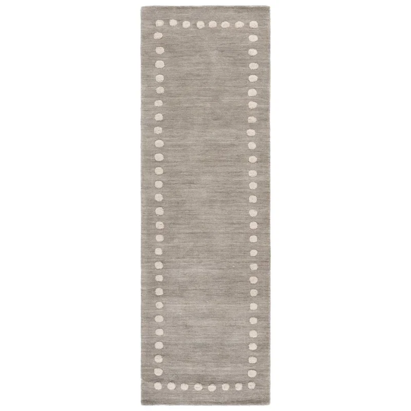 Tapete Kiddo Borde de Puntos en Gris
