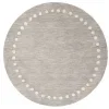 Tapete Kiddo Borde de Puntos en Gris