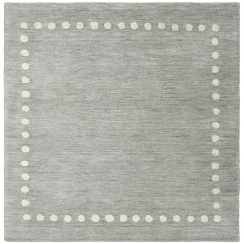 Tapete Kiddo Borde de Puntos en Gris