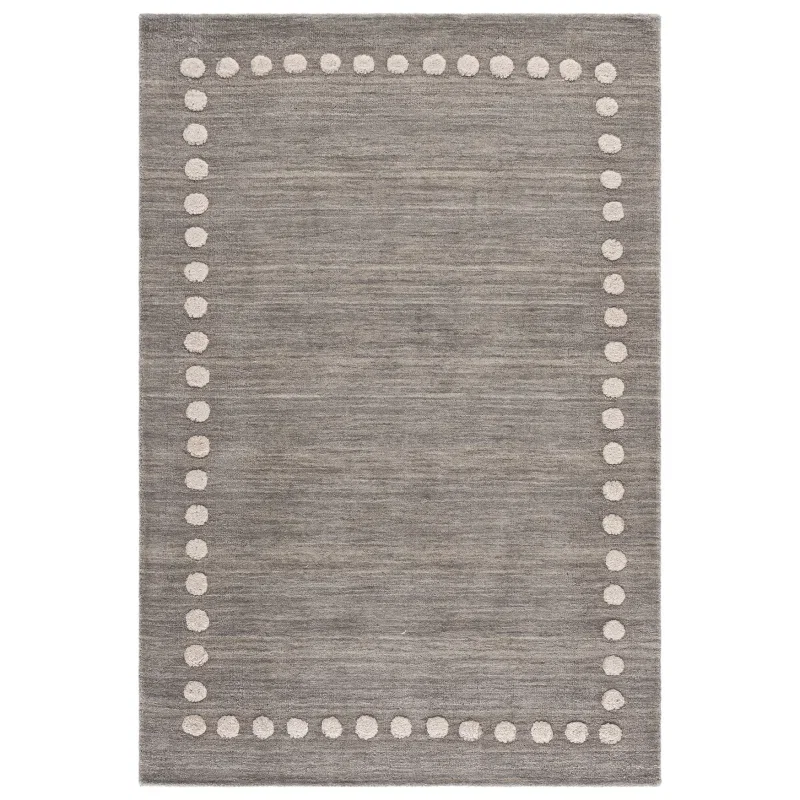 Tapete Kiddo Borde de Puntos en Gris
