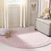 Tapete Kiddo Borde de Puntos en Rosa