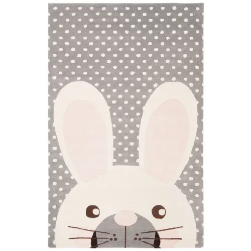 Tapete Kiddo Conejito en Gris